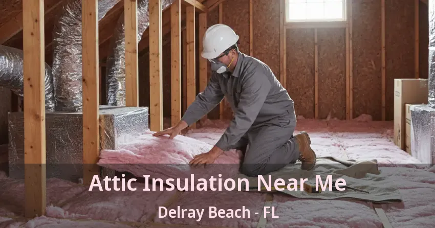 Attic Insulation Near Me Delray Beach - FL Attic Insulation Near Me Delray Beach - FL