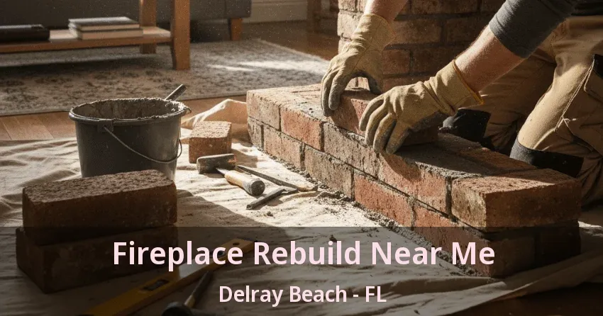 Fireplace Rebuild Near Me Delray Beach - FL